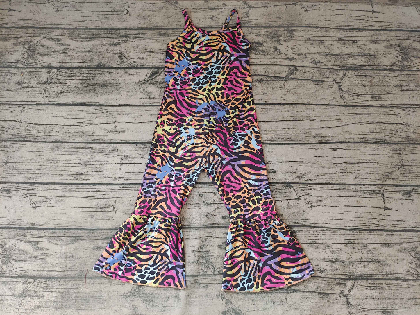 girls summer suspender jumpsuit