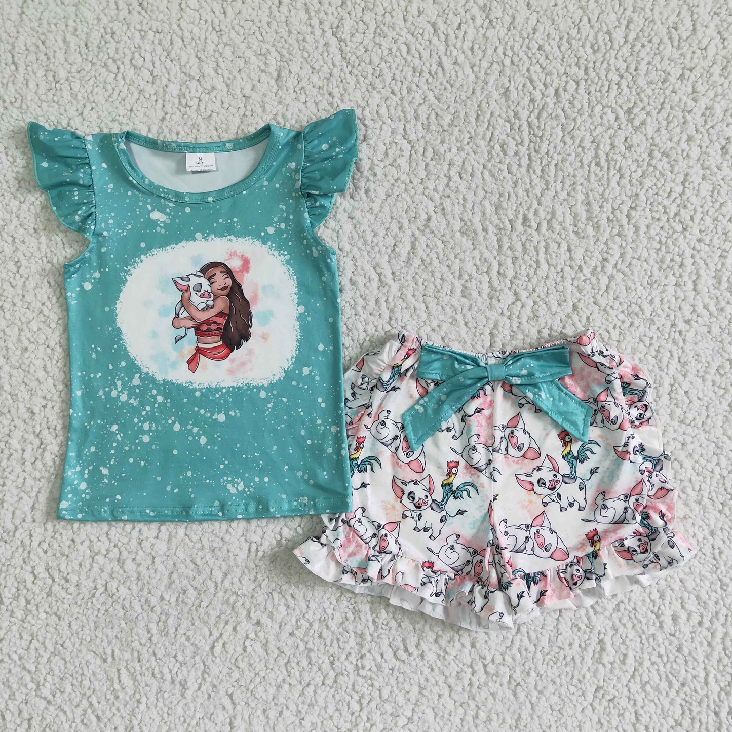 teal color summer outifts