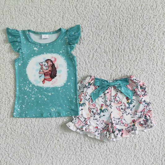 teal color summer outifts