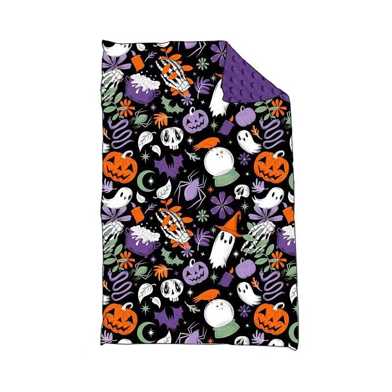 pre-order sample pumpkin print blanket moq 5