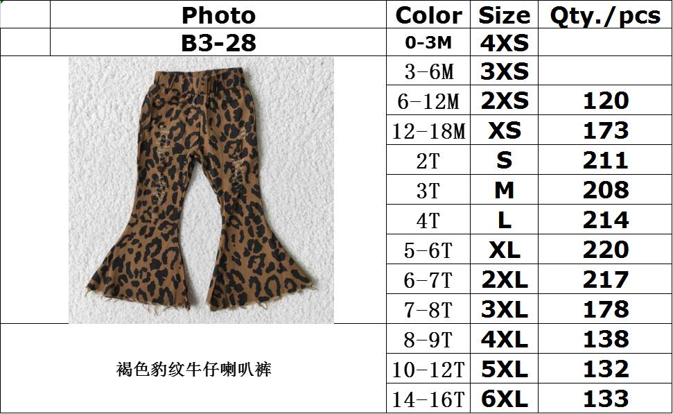 B3-28 denim pants