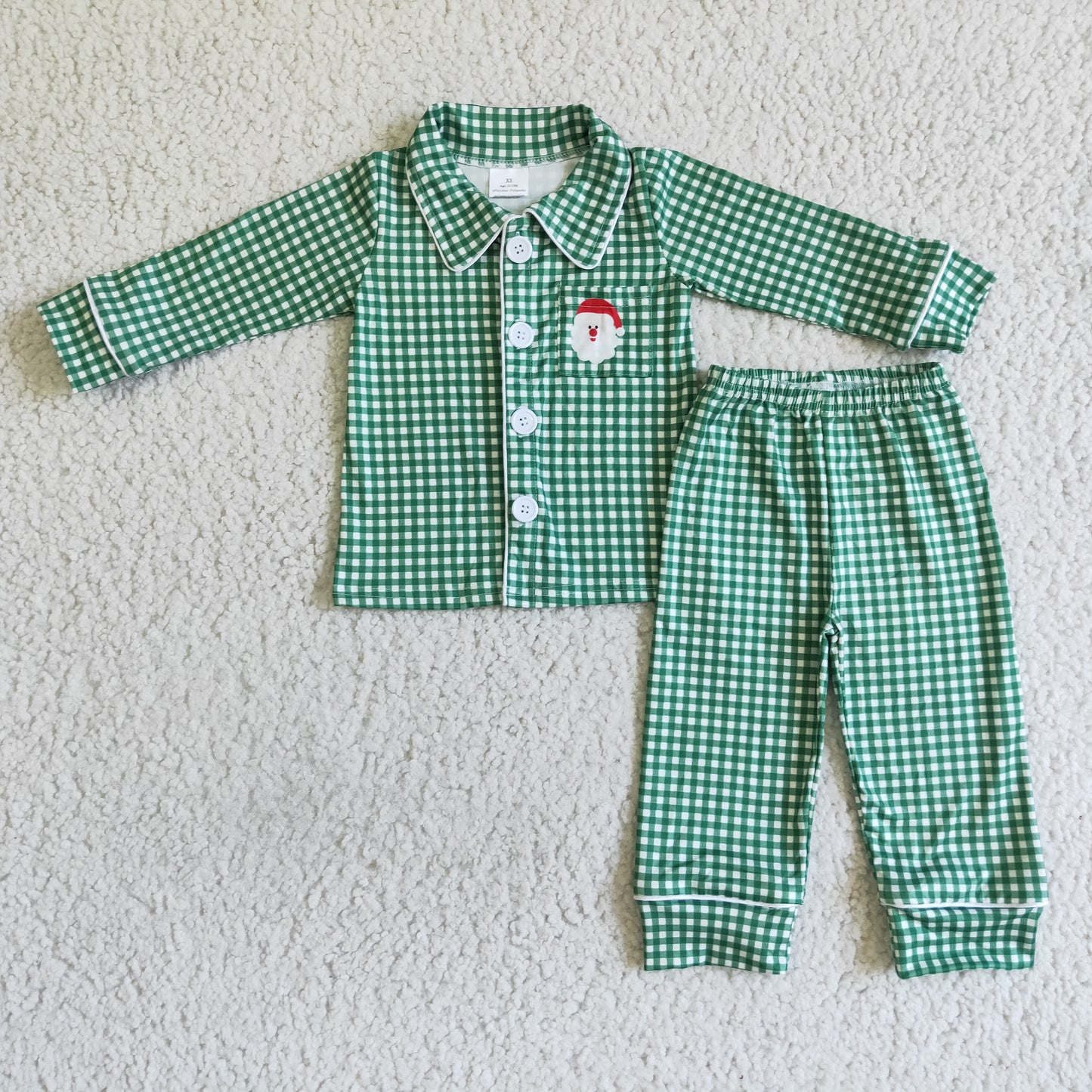 6B3-39 Boyss outfit Christmas Long Sleeve Long Pants Pajamas