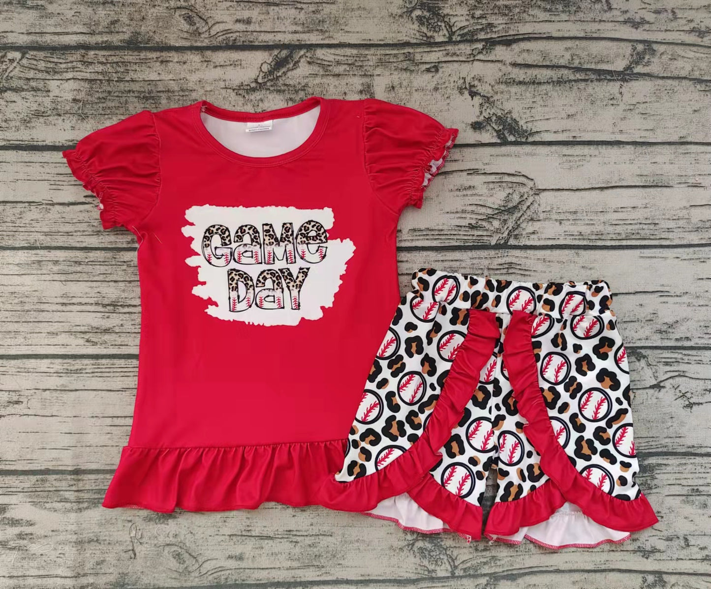 came girls summer red outifts