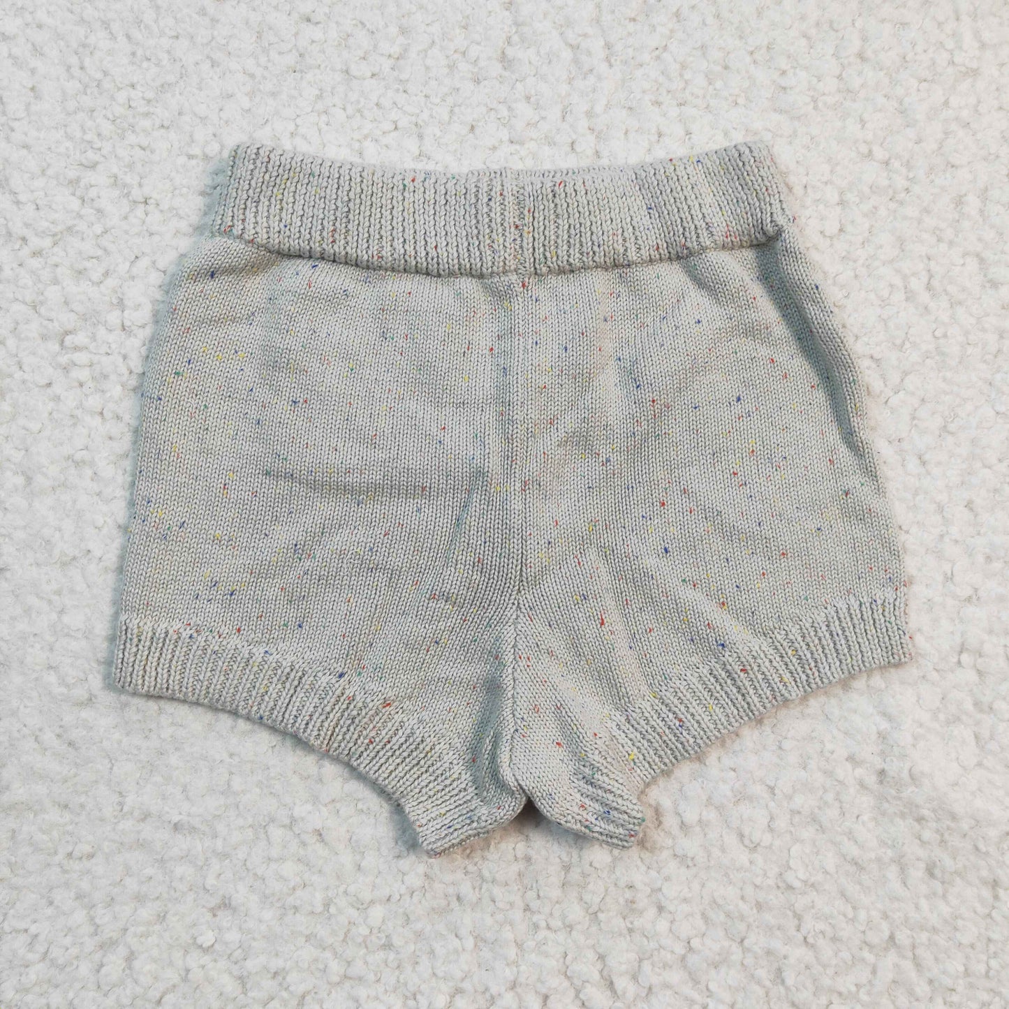 SS0036 Gray Plush Pocket Shorts