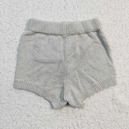 SS0036 Gray Plush Pocket Shorts