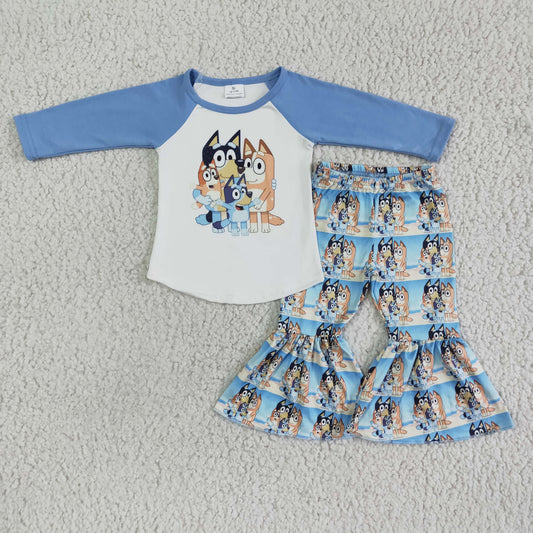 blue outfits