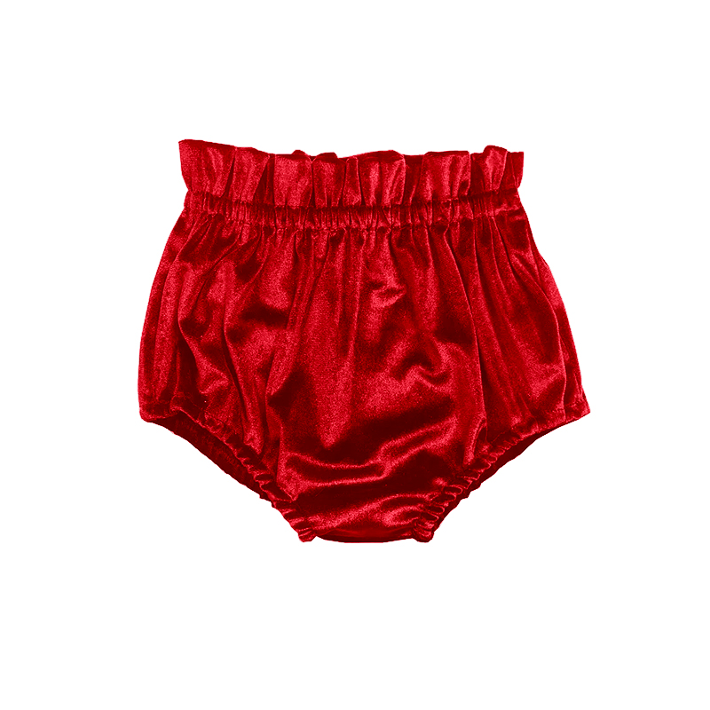 Red Gold Velvet Briefs