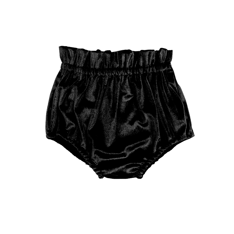 Black Gold Velvet Briefs