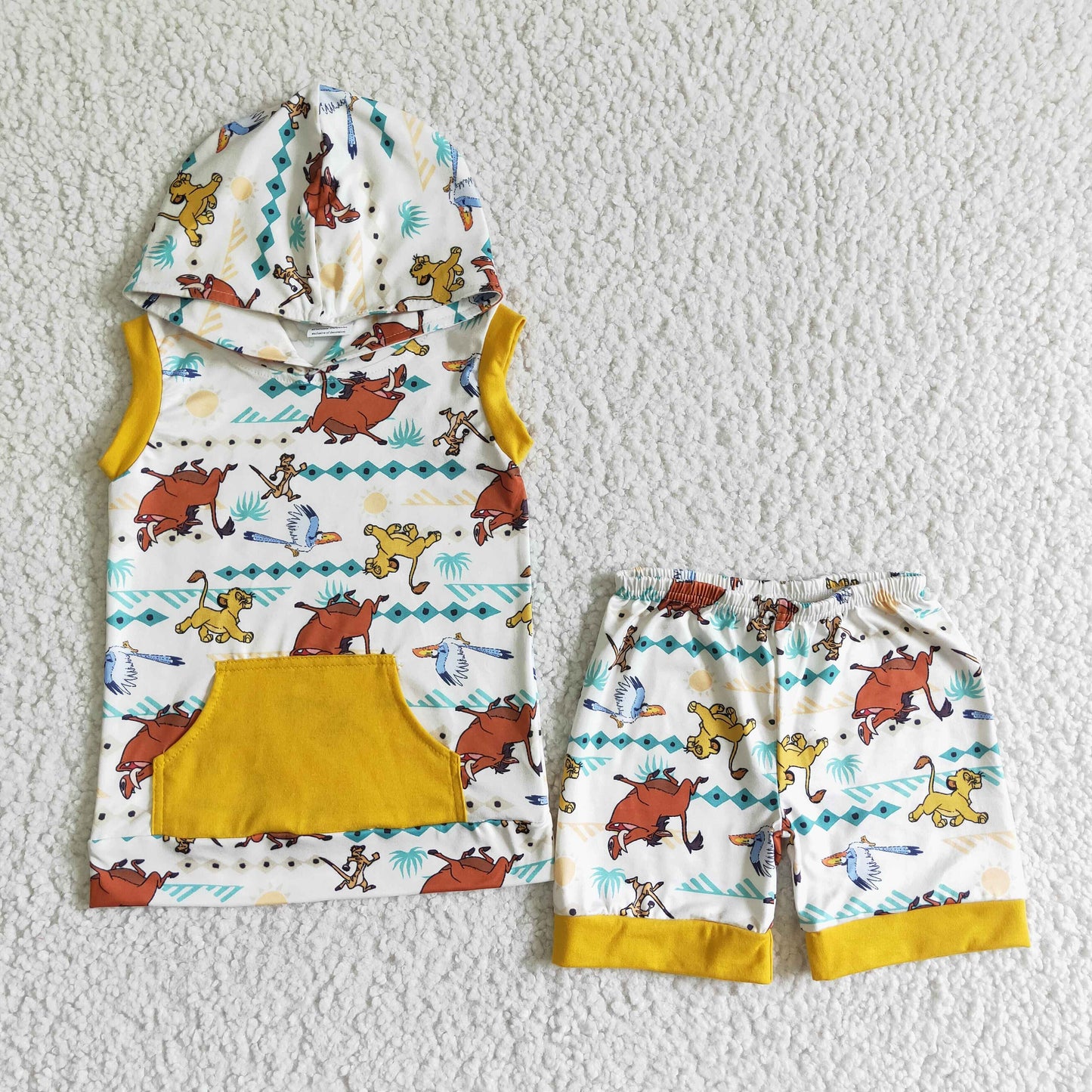 boys summer top with shorts outfits