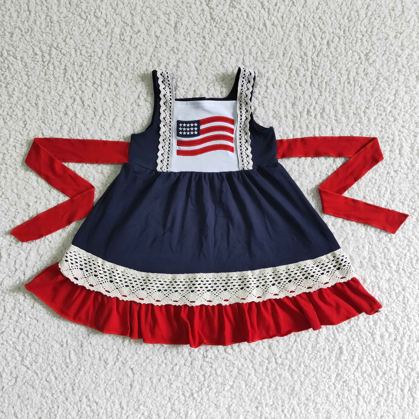 JULY EMBRIOBERY WITH COTTON DRESS