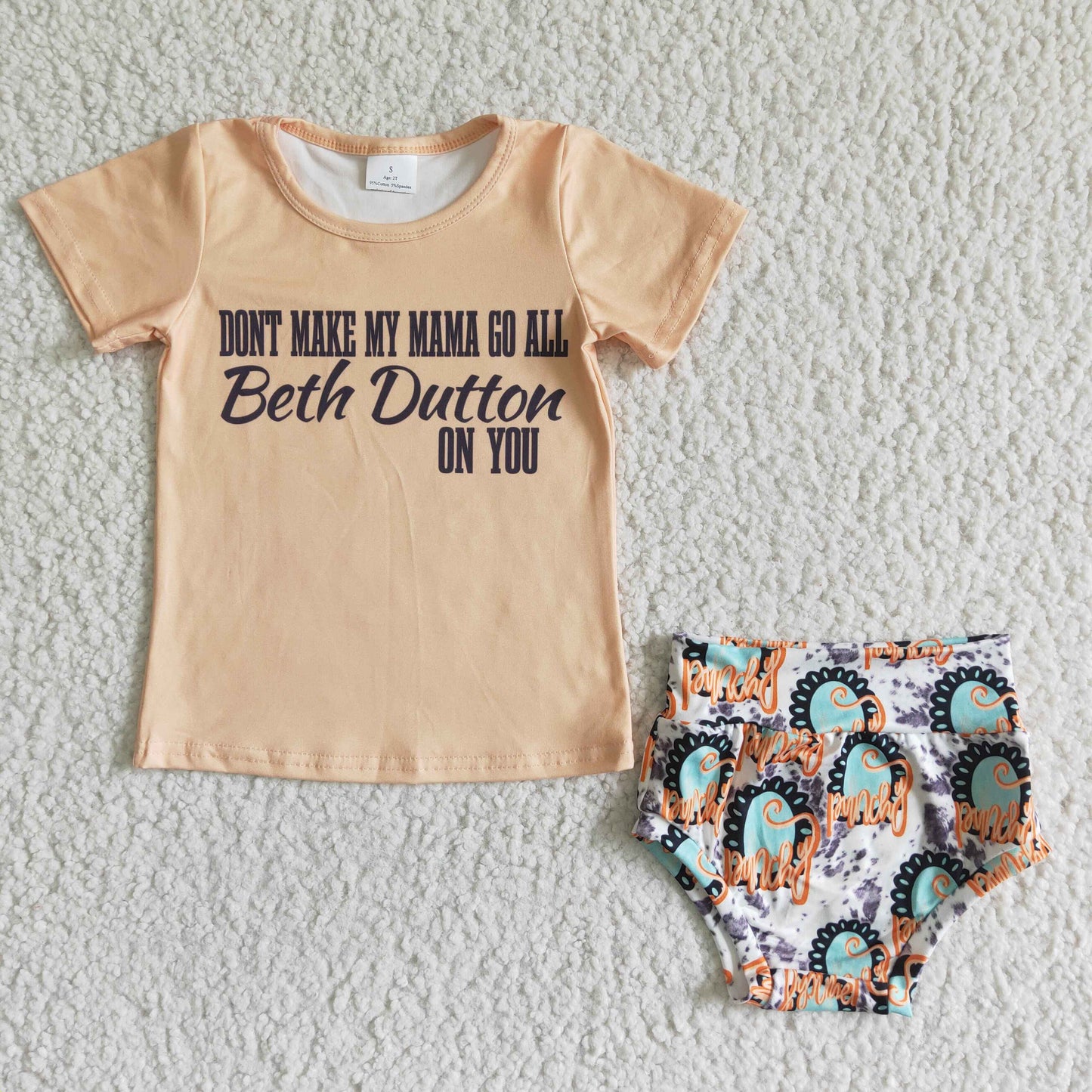 yellow bummines sets