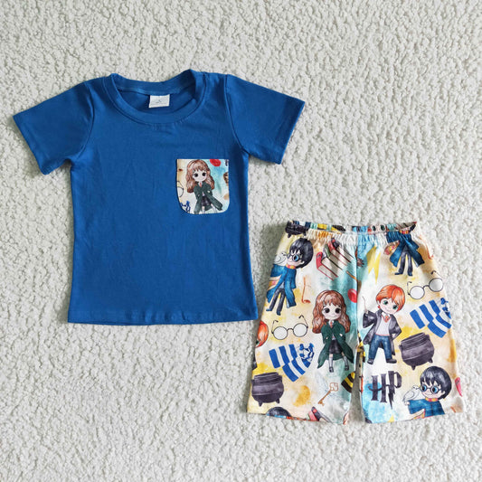 BLUE TOP with shorts outfits