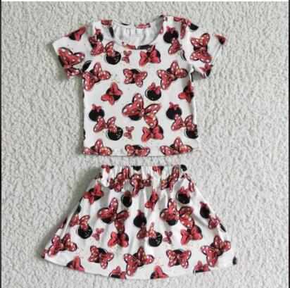 summer top with skrit outfits