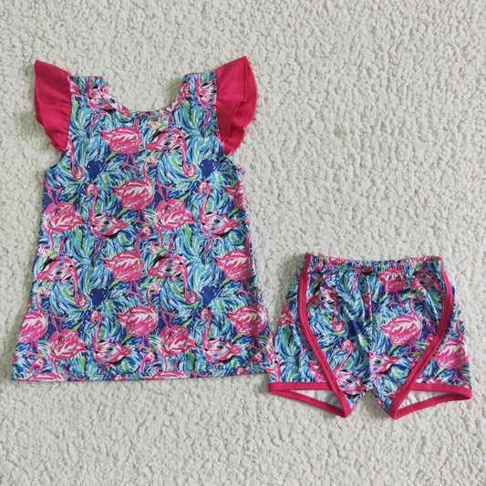 FLOWERS SUMMER GIRLS OUTFITS