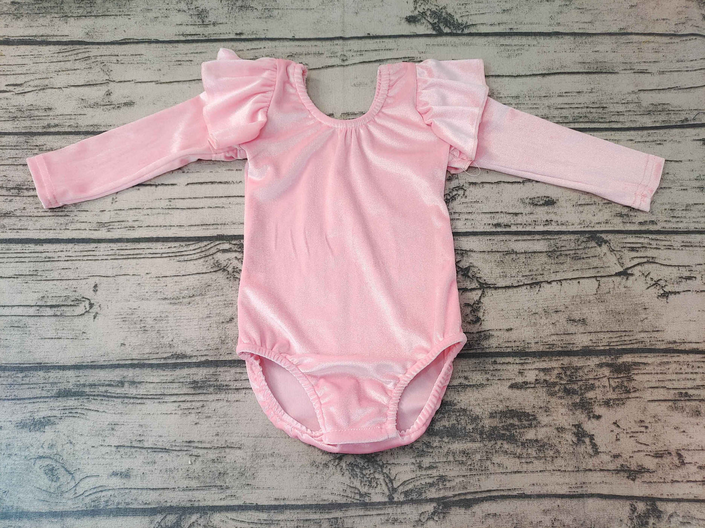 baby girls clothing long sleeve bodysuit milk silk pink romper