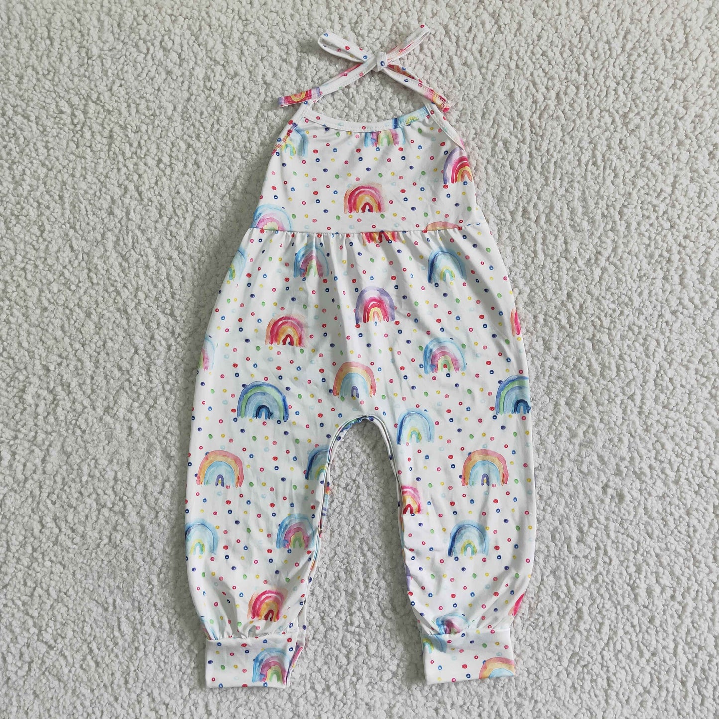 rainbow long romper