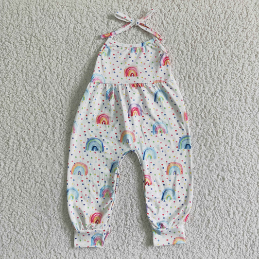 rainbow long romper