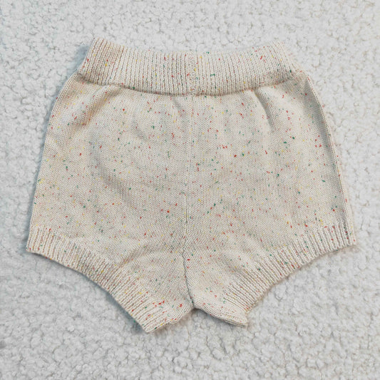 SS0037 Beige Plush Pocket Shorts