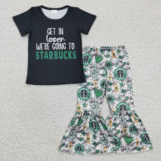 GSPO0391 girls summer top with  pants outfits