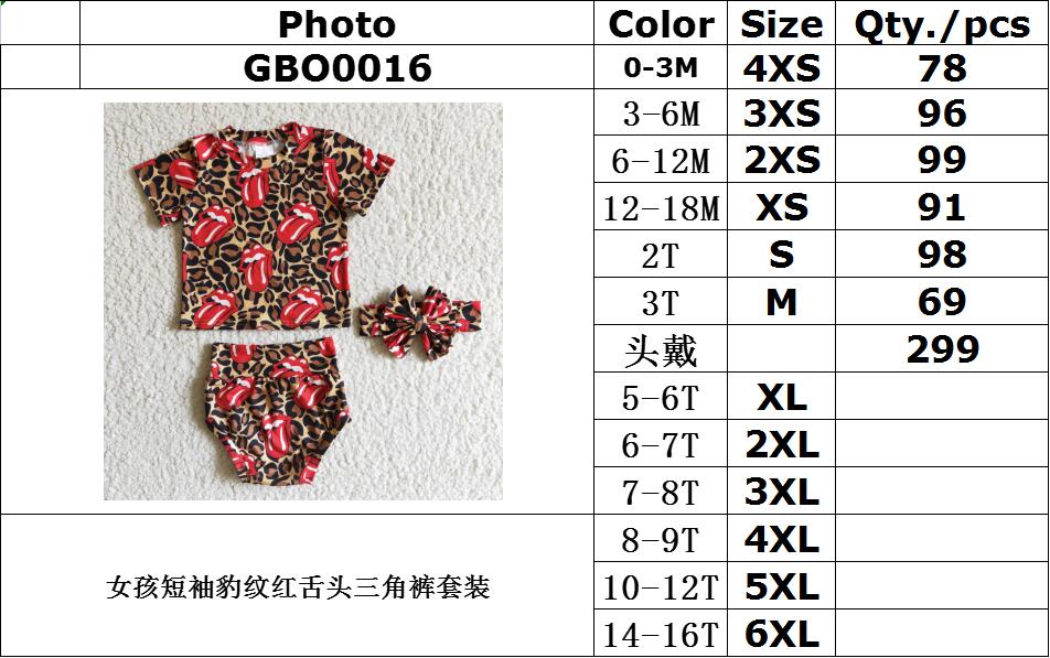rts no moq GBO0016 bummines sets