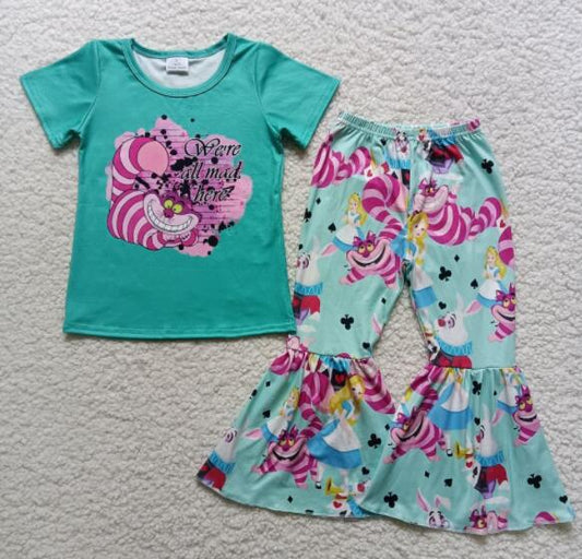 blue flowers outfits