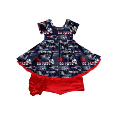 Baby Girl Black Short Sleeve Top Red Shorts Boutique Set