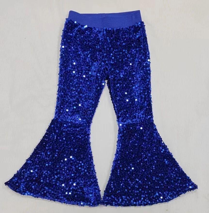 sequin long pants