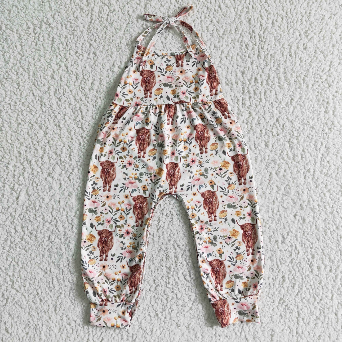 cow fabric bodysuit