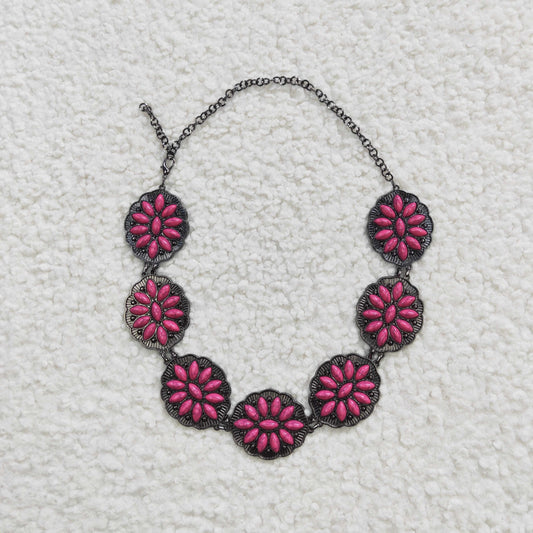 GB0009 rose turquoise belt