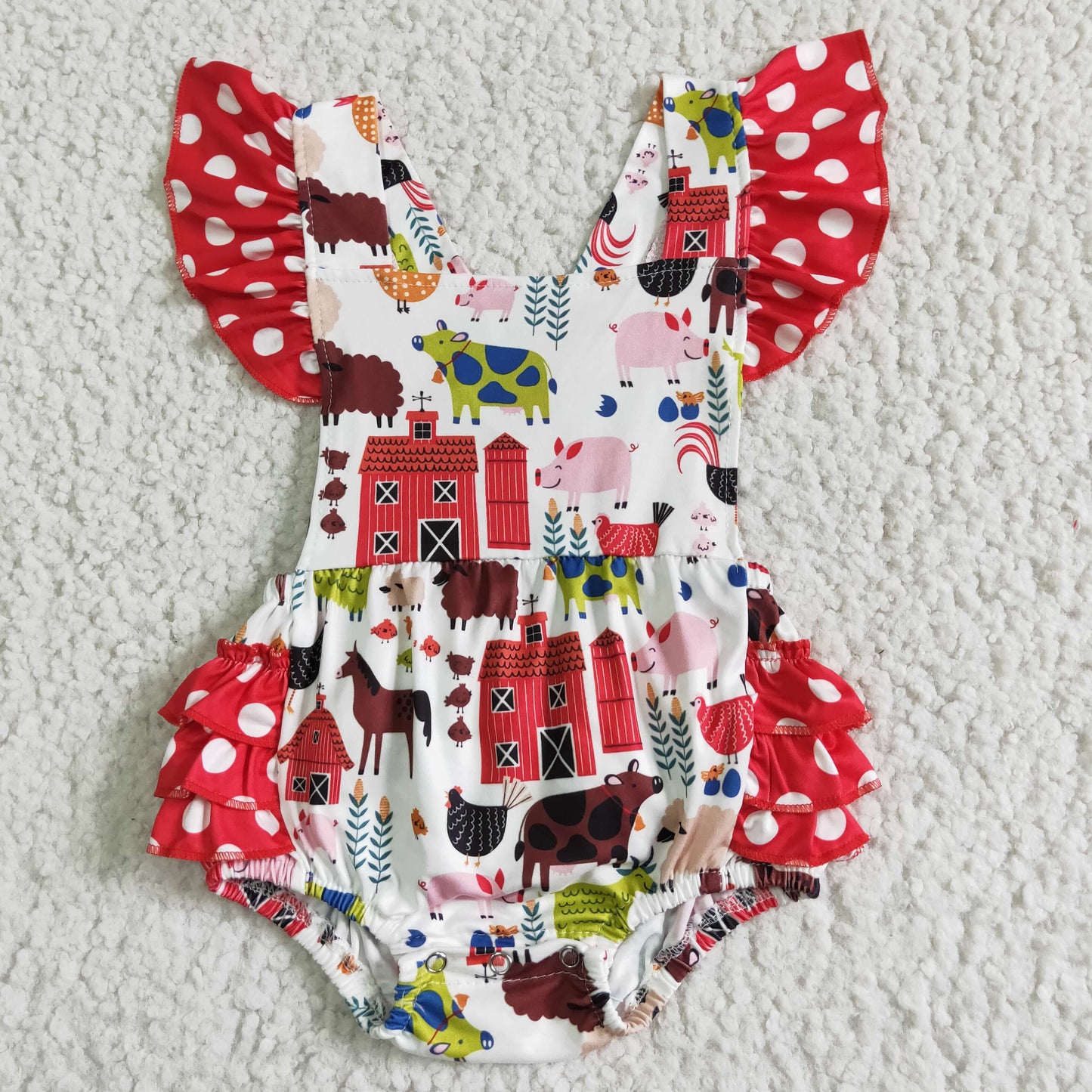farm summer romper