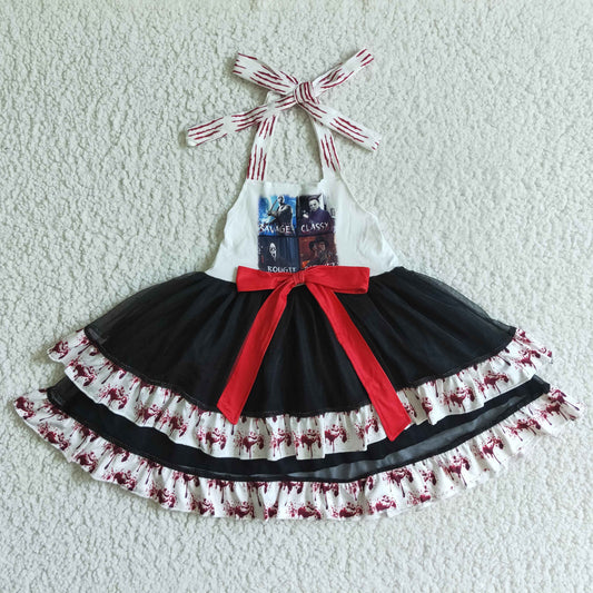 RTS NO MOQ（In Stock) GSD0136 Girl Strap Dress