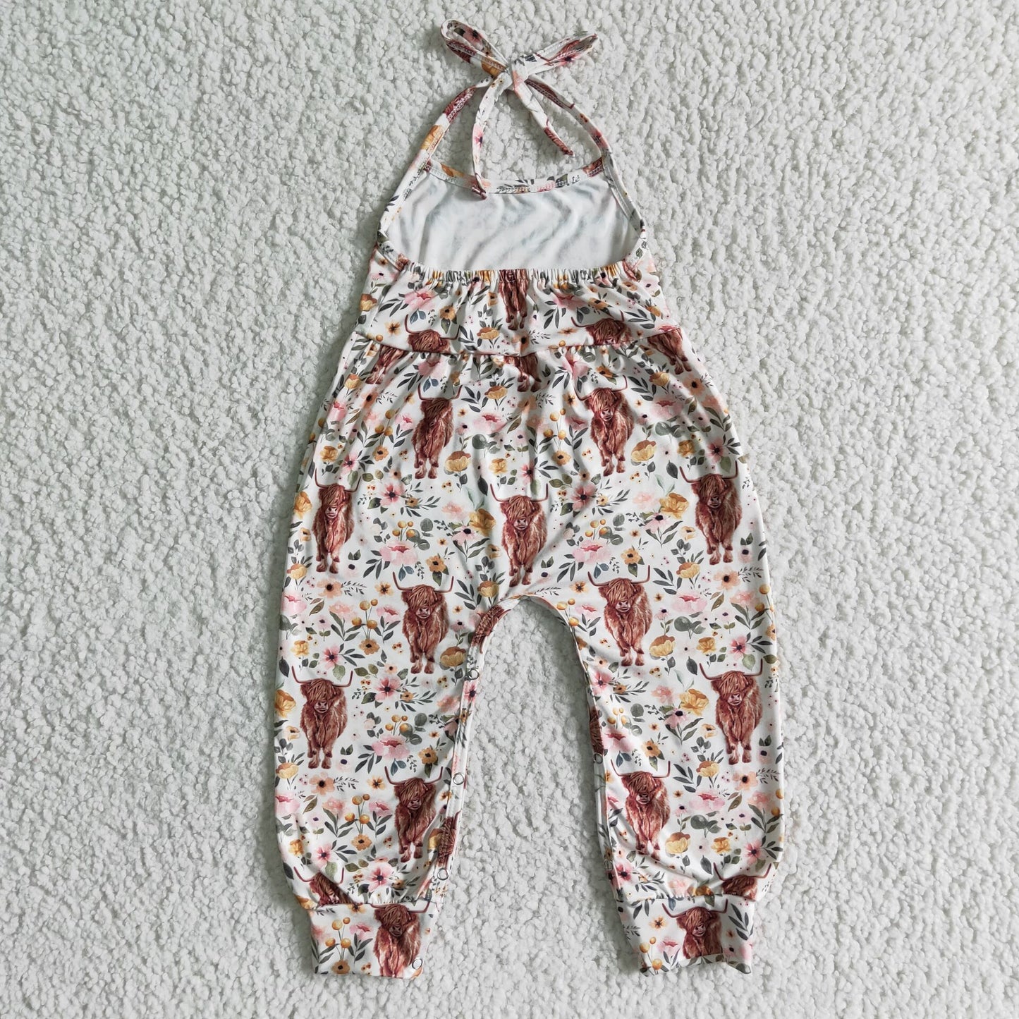 cow fabric bodysuit