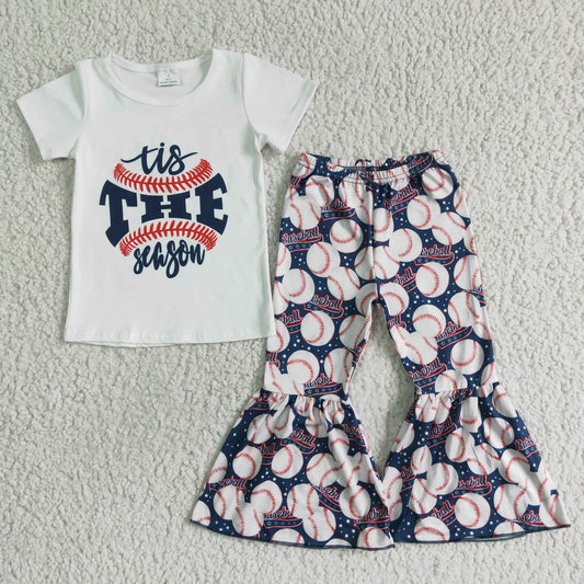 WHITE TOP WITH BELL PANTS OUTFITS