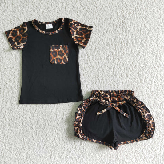 black top with shorts outfits
