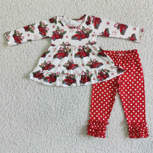 christmas   red dot pants outfits