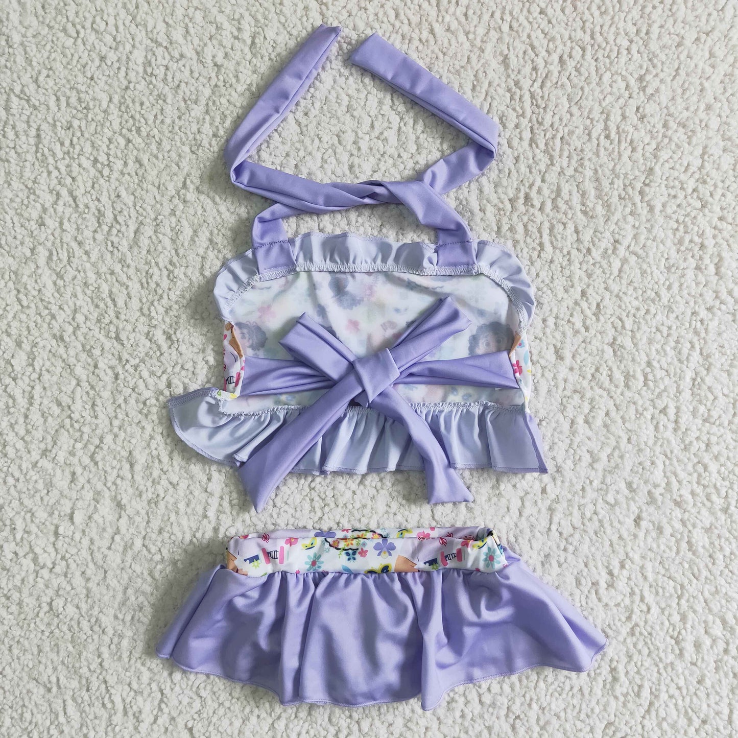 swim purple girls ready to ship