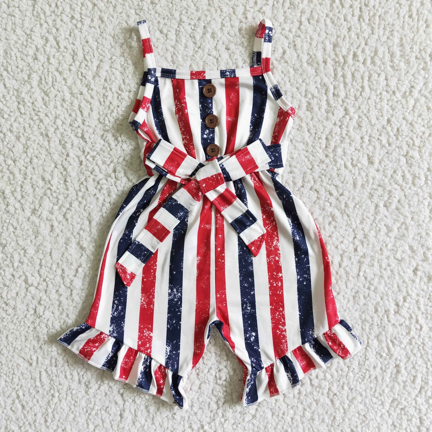 stripe romper