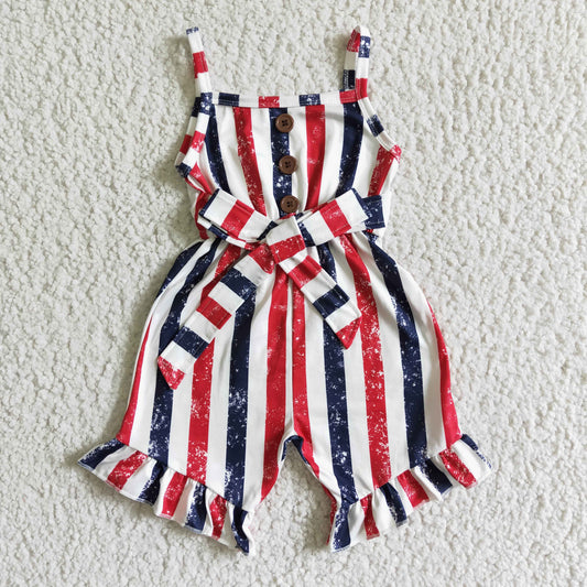 stripe romper