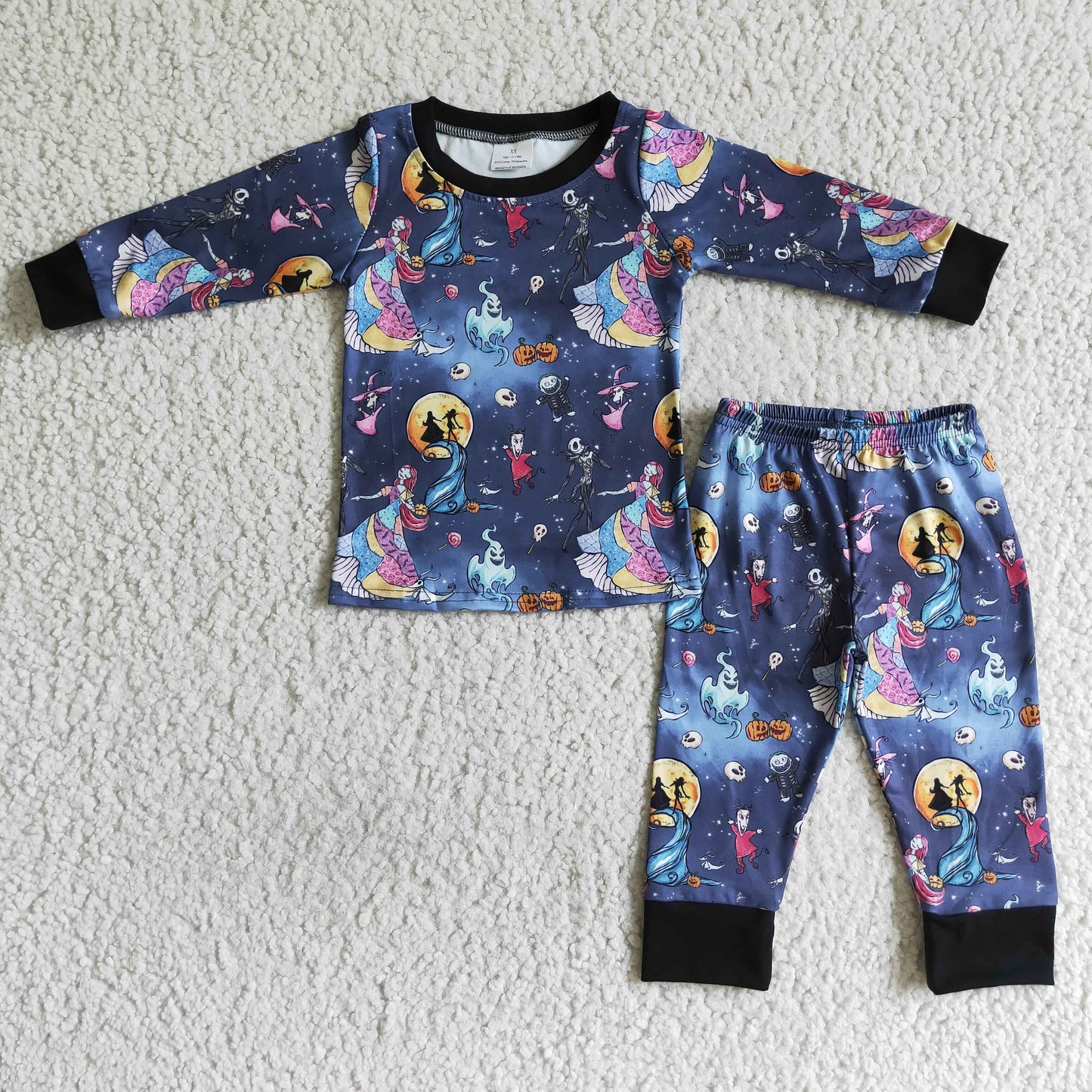 RTS NO MOQ ETA 5/7days BLP0020 Boy's Clothing Set Long-Sleeved Trousers Set For Toddlers 2-Pece Set