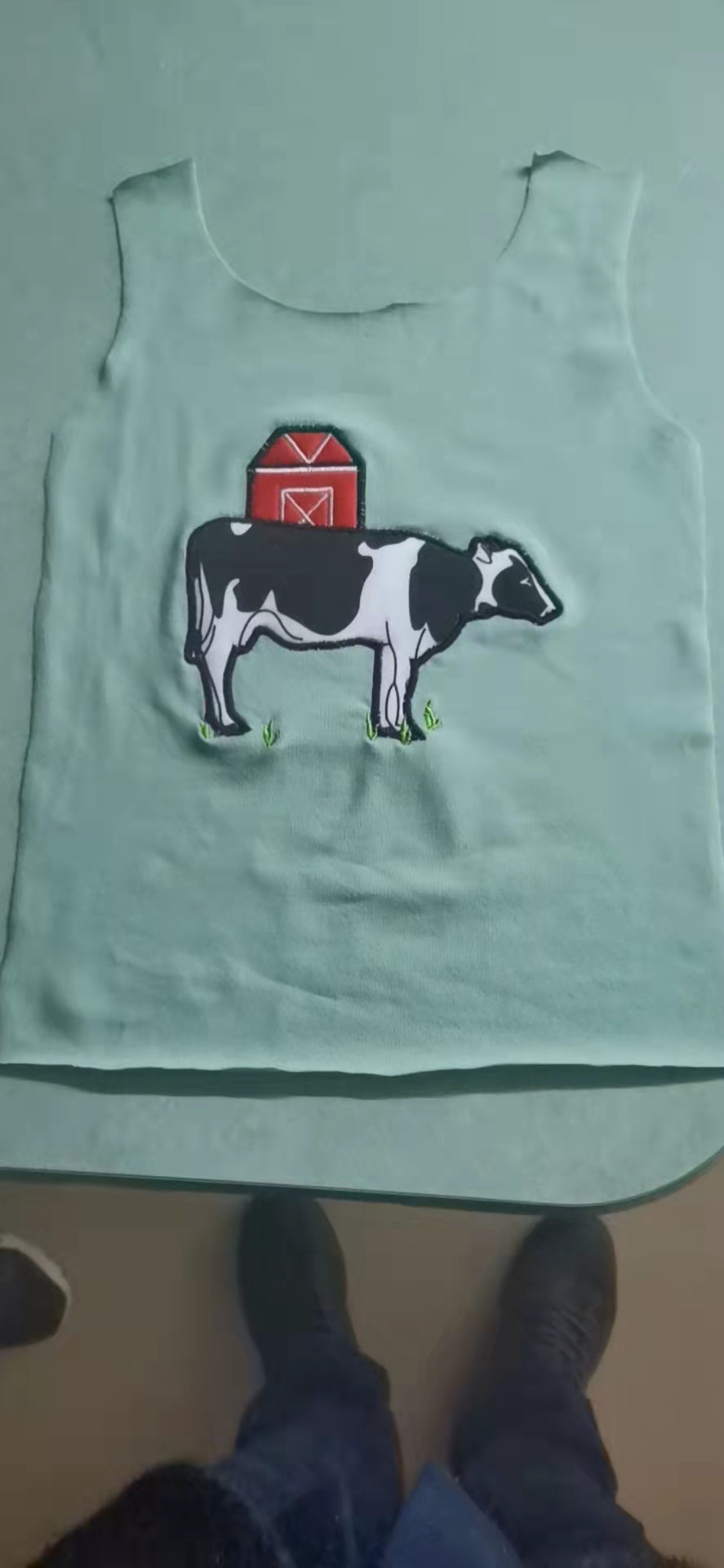 COTTON TOP WITH EMBRIOBERY OUTFITS