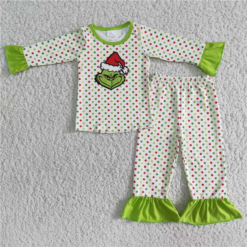 girls pajamas  for christmas