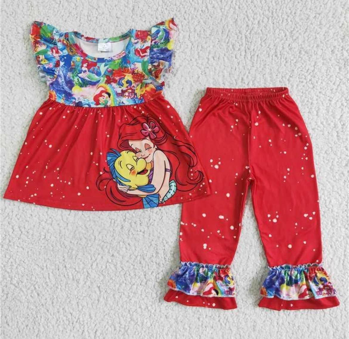 girls sleeve top with long pants outfits
